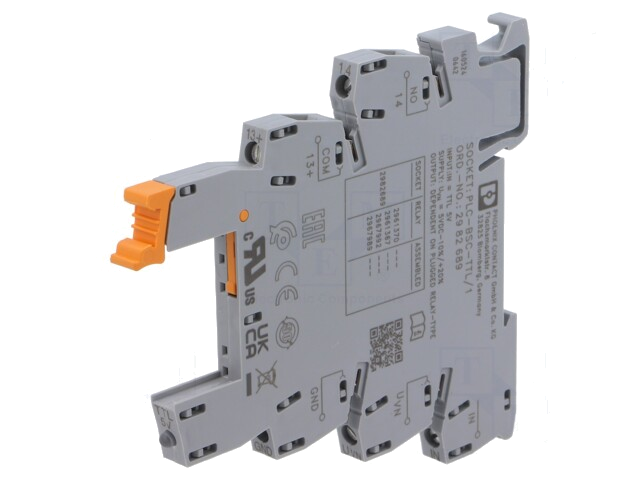 Socket; op DIN-rail Socket; op DIN-rail